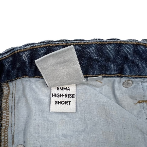 Revolve Tularosa Emma High-Rise Short 100% Cotton in Copacabana Size 30 - Picture 6 of 11